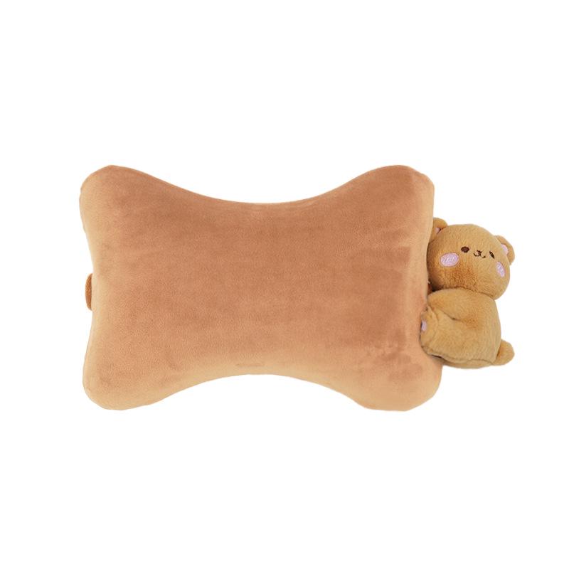 Four Seasons Universal Cartoon Bear Car Seat Cushion - Memory Foam Comfort