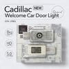 2Pcs For GT4 LYRIQ SRX CT6 XT5 CT5 XT4 XT6 ATSL XTS ATS-L SRX Led Car Door Light Auto Leds Icon HD Project Welcome Lamp