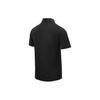 Adidas Solid Color Casual Sports Polo Shirt Men Tops Black JD1434