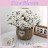 Künstliches Seiden-Chrysanthemen-Bouquet für Hochzeitsdekoration, Heim- und Büro-Styling