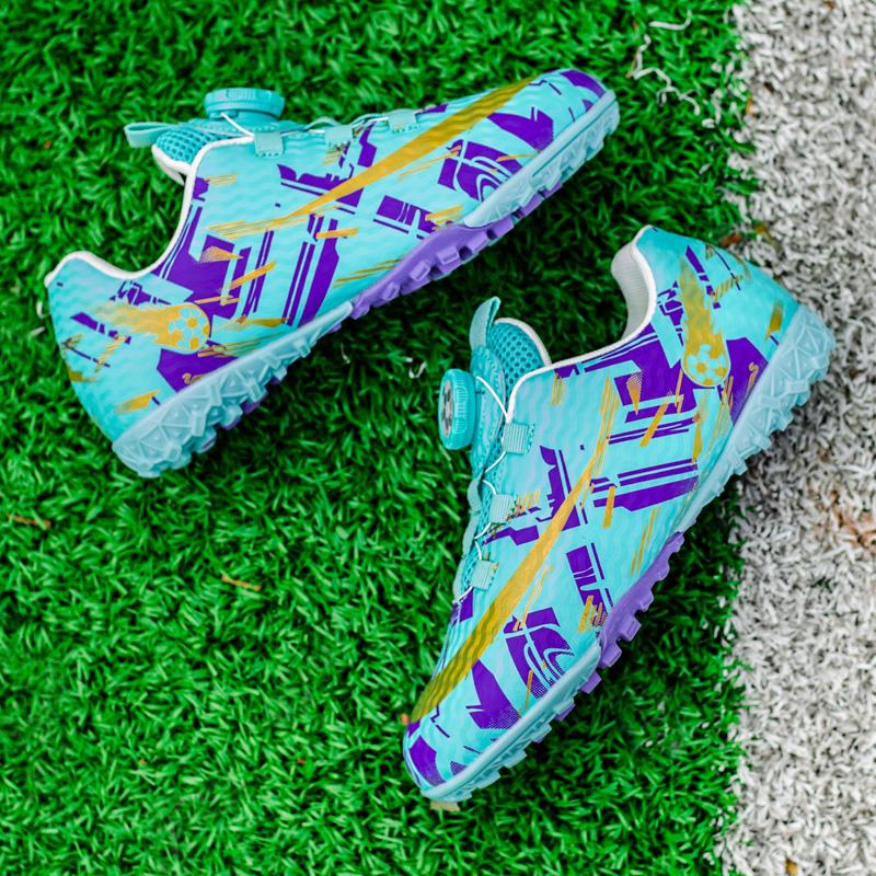 2025 Neue Herren Futsal Schuhe Professionelle Hallenfußballschuhe Erwachsene Fußballschuhe Langlebig Bequem Rutschfest Trainingssneakers