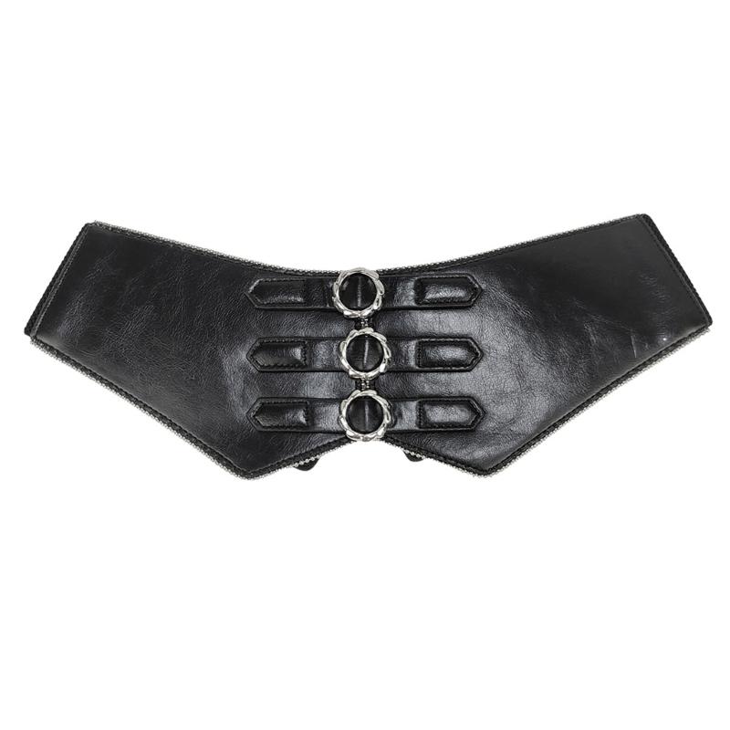 Retros Elastic Wide Waist Belt Comfortable Belt Unique Styles Waistband for Confident Look 1 чёрный