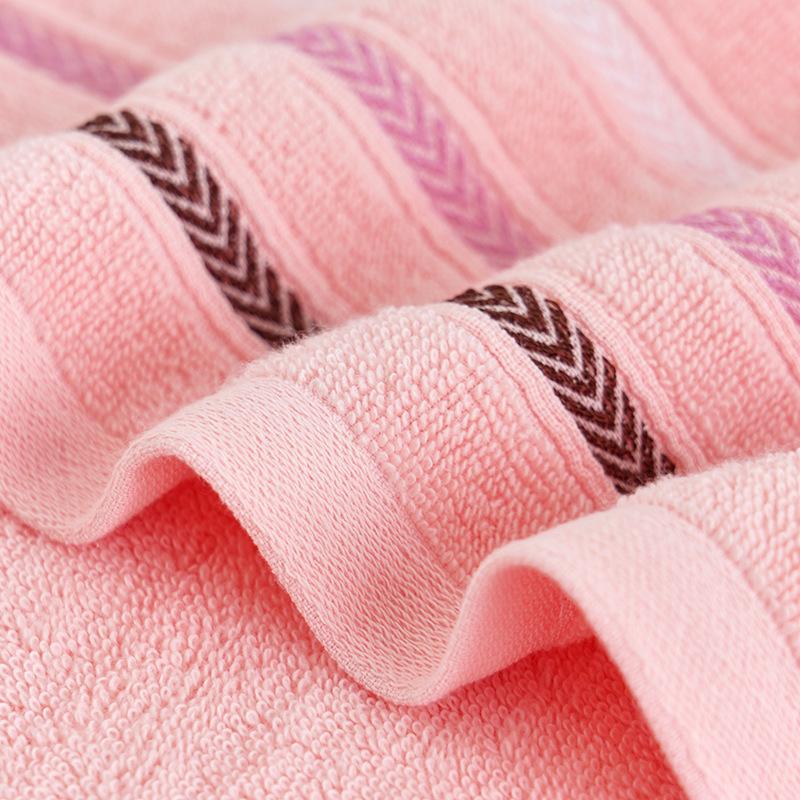 Full Cotton Absorbent Soft Bathing Household Towel Pure Cotton Face Wash Adult Thick Embroidery