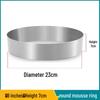 Stainless Steel Round Mousse Cake Mold Ring