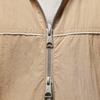 Jordan Solid Color Brand Logo Zip Stand Collar Pocket Jacket Men jackets Beige DV7624-277