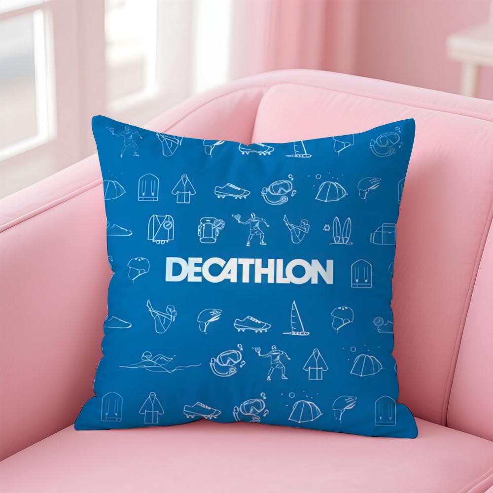 

band d-Decathlon Cushion Cover Comfortable Reversible Pillow Cover Ideal for Car Sofa Bedroom & Beyond 12x12Inch