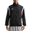 Solid Color Zip Collar Basketball Jacket Men Jackets IR6278-010