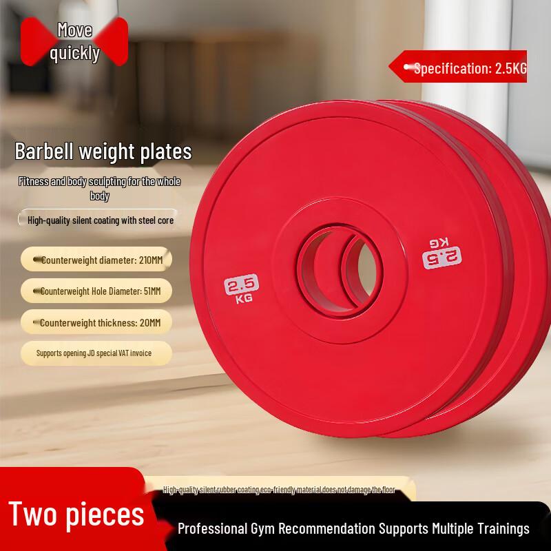 Juedong Colored Fractional Barbell Plates