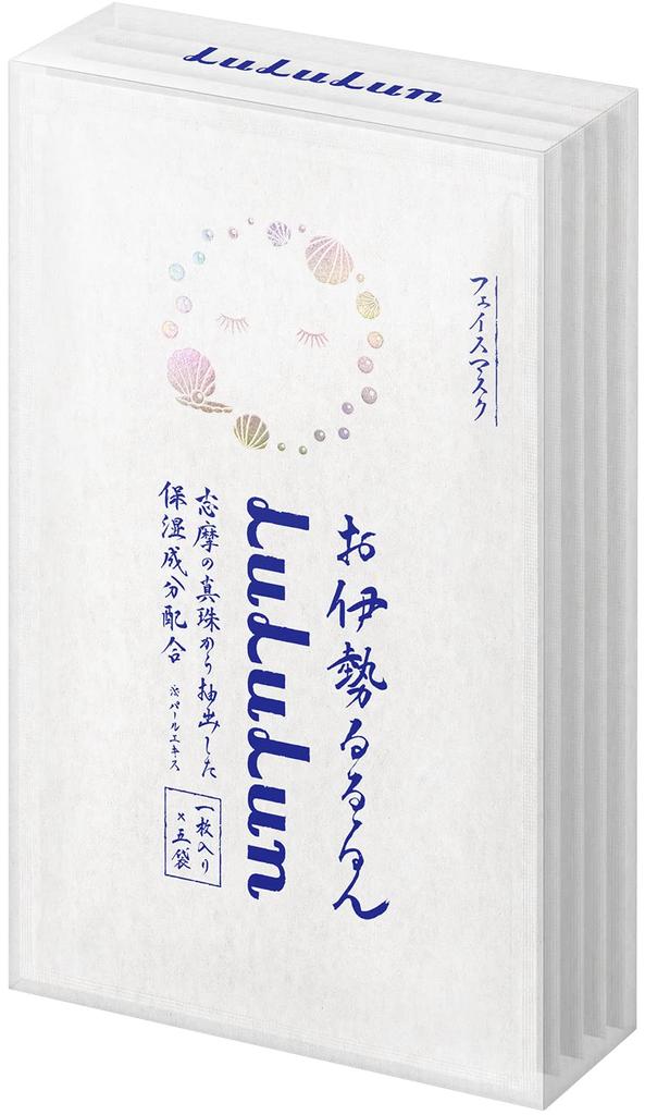 Pack Masque Visage Lululun Oise Lululun Pearl 1 pièce x 5 sachets (Parfum floral)