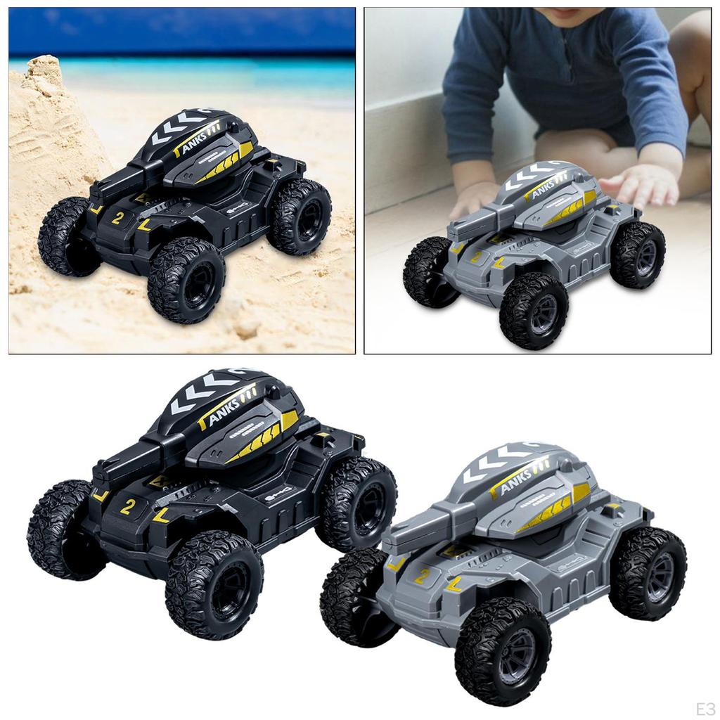 Friction Powered Truck Small Tank Pull Back Model Play for Toddlers Birthday Gifts