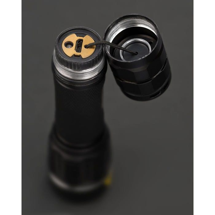 Lampe de poche - BRENNENSTUHL - LuxPremium TL 600 AF - LED CREE - Focus réglable - Noir