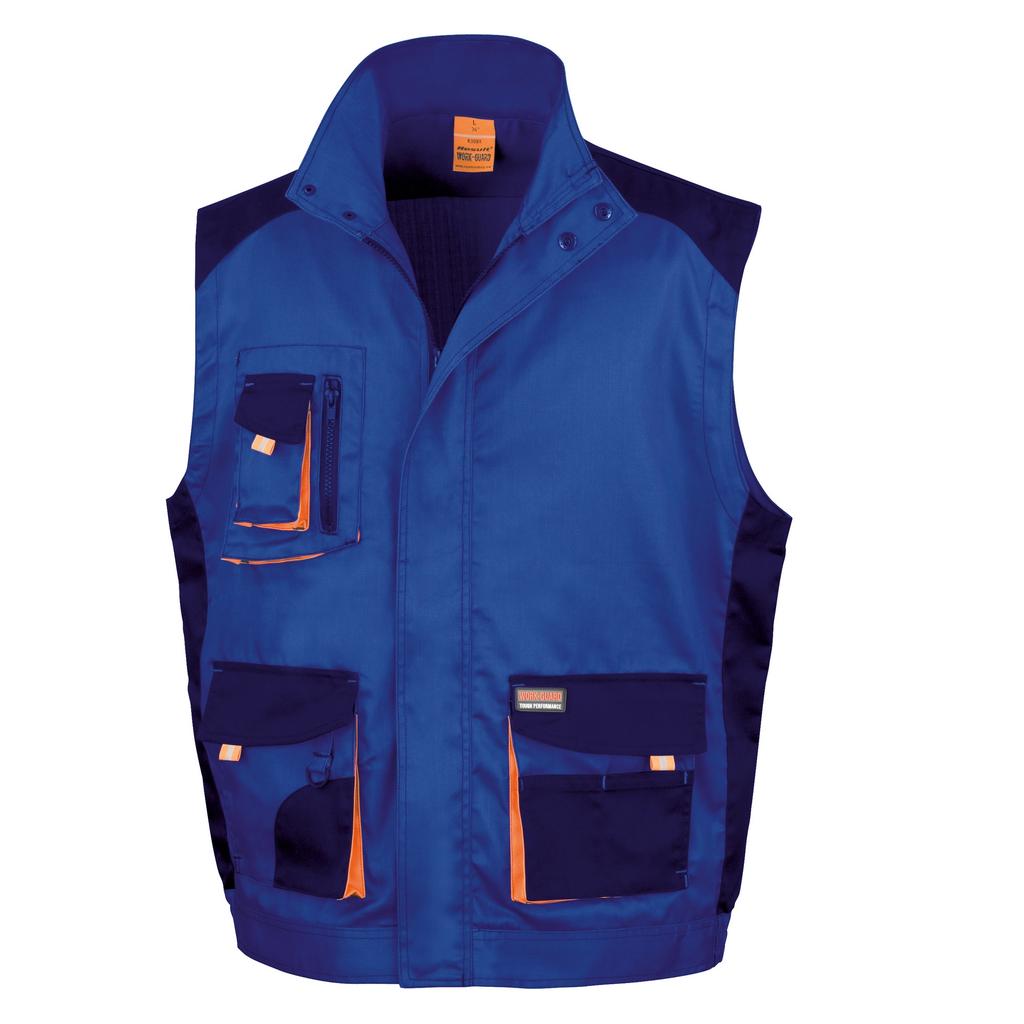 Result Mens Work-Guard Lite Workwear Vest / Bodywarmer (Breathable And Windproof)