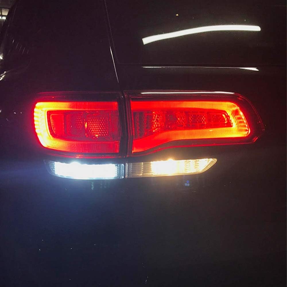 BlyilyB 10-Pack 6500K White 1157 2057 2357 7528 BAY15D LED Bulbs 5050 18-SMD Replacement Lamps For 12V Interior RV Camper Trailer Lighting Back Up