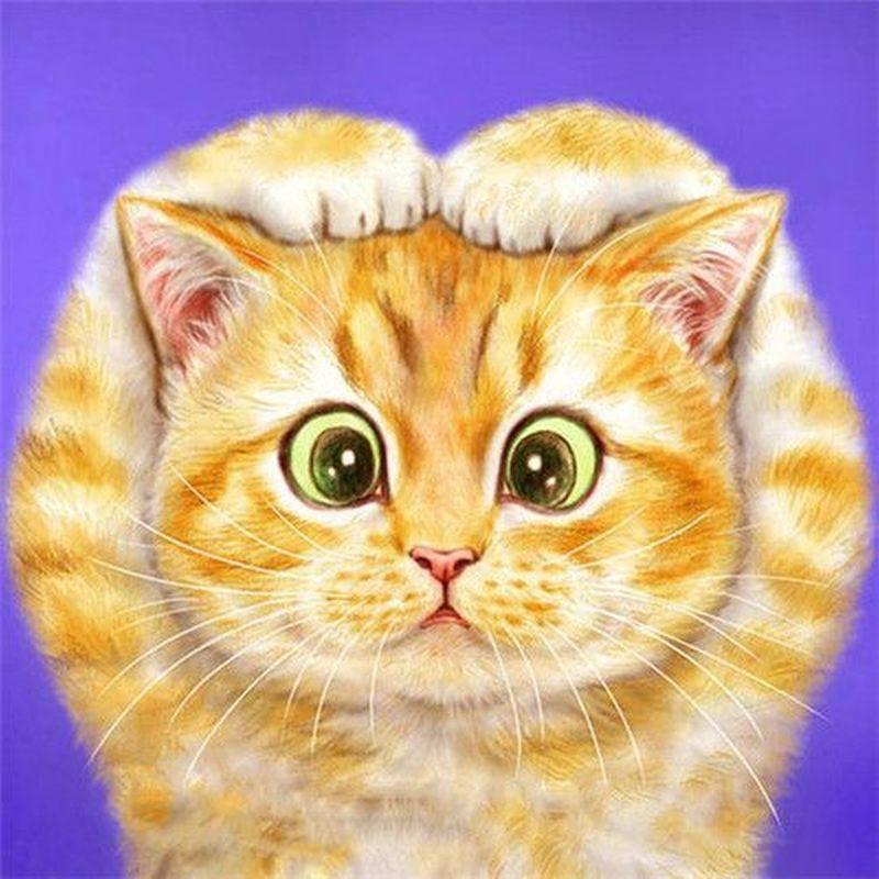 5D DIY diamantová malba Zvířecí křížový steh Celokulatý vrták Diamantové vyšívání Prodej Domácí dekorace