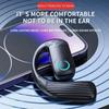 BT5.4 Open Ear Headset 1pc Wireless Bluetooth Earphones 180° Rotation Ear Hook HIFI Stereo Headphones Open Single Touch control