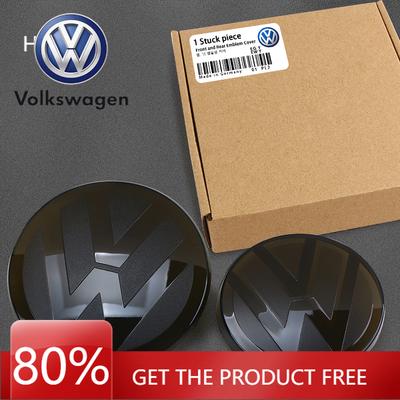 VOLKSWAGEN VW Automašīnas Pielāgošanas Logotipa Uzlīme Neietekmē ACC Priekšējo Aizmugurējo Emblēmu Vāciņi VW Volkswagen Golf MK6 MK7 MK8
