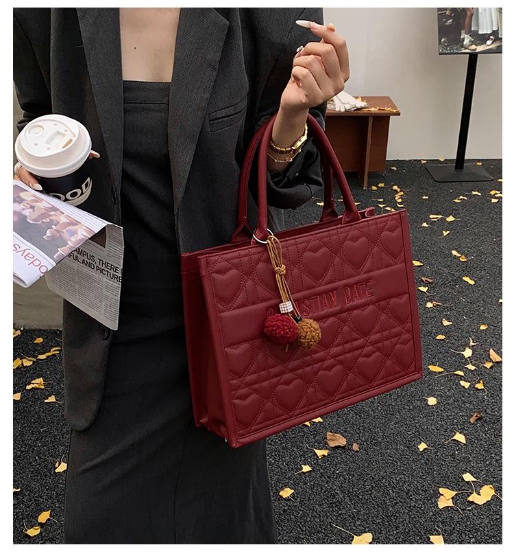 Damen 2025 Trendige Europäische & Amerikanische Schultertasche – Große Kapazität, Vielseitige Modehandtasche