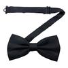 [Eden] Bow Tie, Satin, Hook Closure, Easy To Put On and Take Off, Black [E963R]