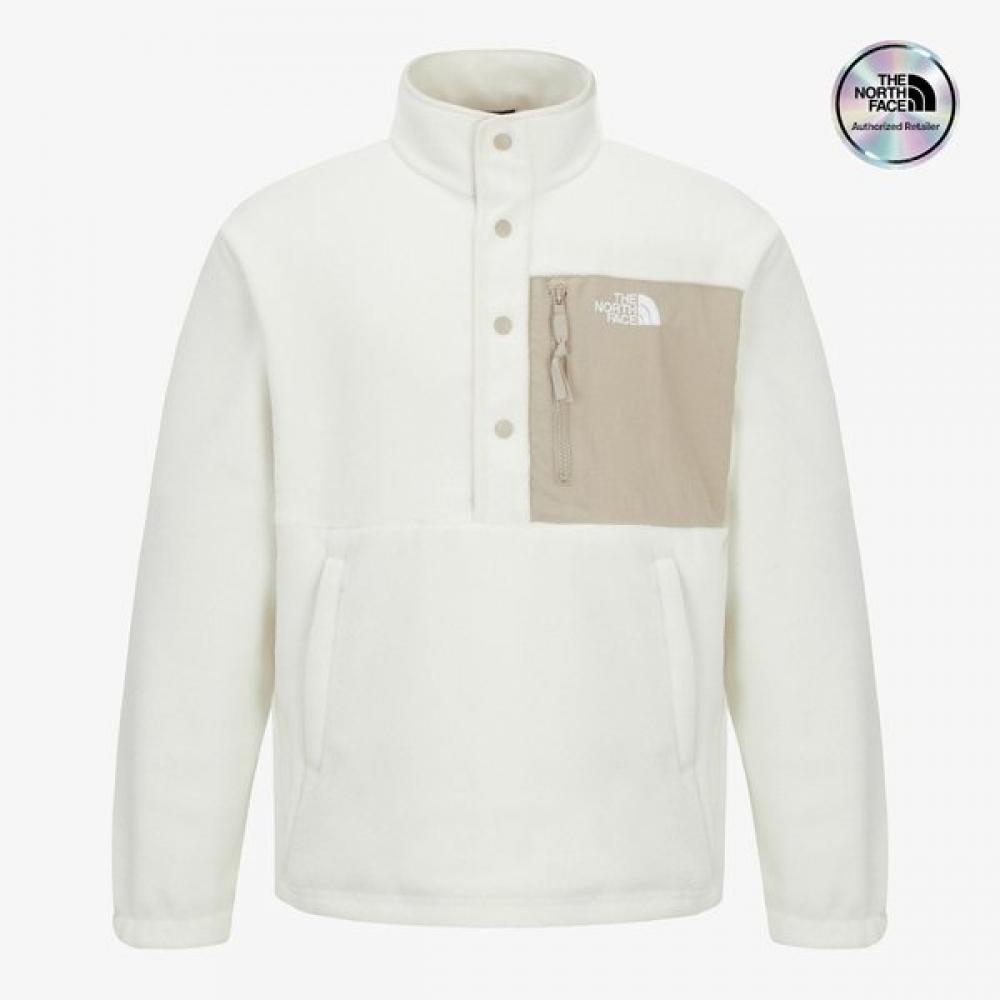 The North Face Men S Denali Fleece Anorak Cream CREAM/095