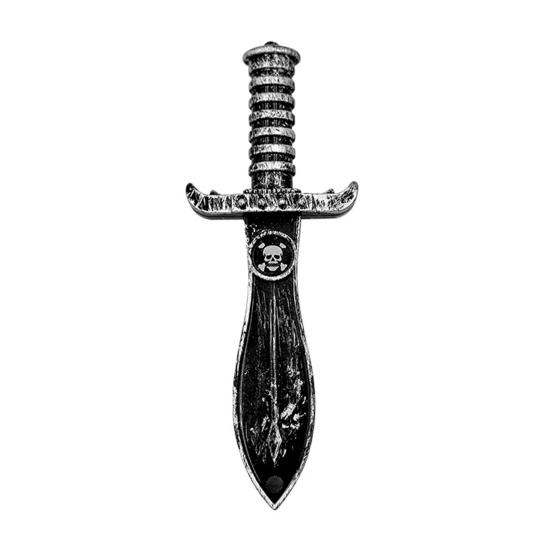 Photography Atmosphere Decoration Halloween Plastic Fake Knife, Retro Pirate Weapon Prop, Theme Party Supplies Cosplay Costume for Party, Stage
