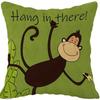 Super Cute Cartoon Linen Pillow Case Digital Printed Cushion Sofa Bed Pillow Simple