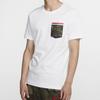 Nike T Shirts Men's Crew Neck Moderate Straight Fit CJ6197-100