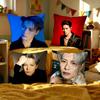 Chinese Star J-Jackson Wang Personalized Pillow Cover Kids Bedroom Wild Party Decor Pillowcase kid Birthday shower Gift