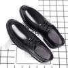 Men's Shoes Spring Dress Leather Shoes Men's Casual Men's British Youth Shoes 2025 Large Size Shoes