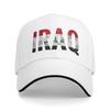 Iraq Flag Iraqi Baseball Cap  Tennis Skate Breathable Trucker Hat FeUnisex Unisex Yk Retro Design Baseball Caps