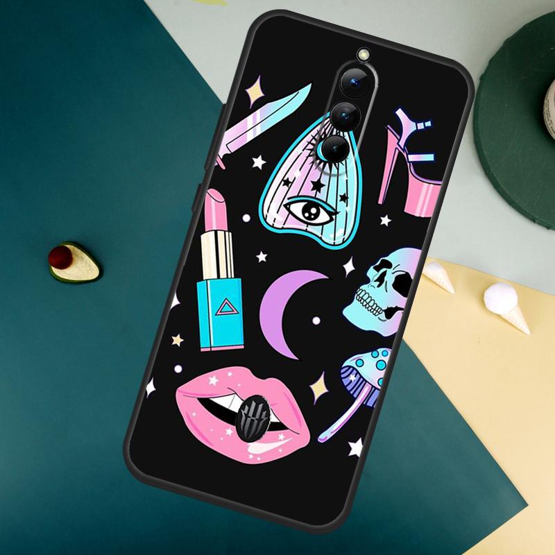 Girly Pastel Witch Goth For ZTE Nubia Red Magic 10 Air 8 9 8S 9S 10S Pro Plus 7 6S 7S Pro Red Magic 11 Pro Plus Case
