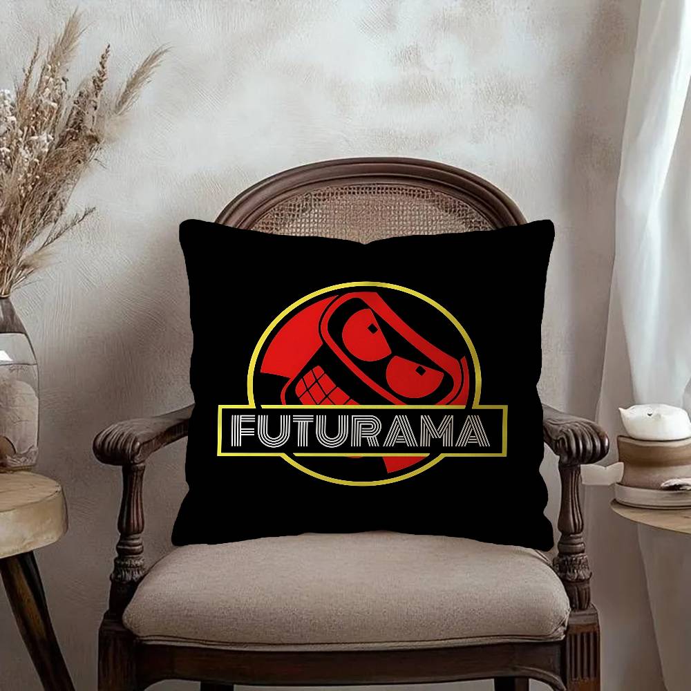 F-Futurama Pillowcase toon Gift Cushion Cover Bedroom Home Sofa Chair Seat Decor pillow case