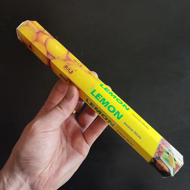 Y 20 Varillas/caja Incienso Indio Salvia Blanca Lavanda Aromaterapia LÍNEA PALO SANTO Varilla de Incienso Hogar Dormitorio Baño Fragancia para el Hogar Tibetano