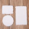 Nordic Style Photo Props Mini Floor Mat Miniature Hairy Rug Dollhouse Plush Carpet Doll Accessories