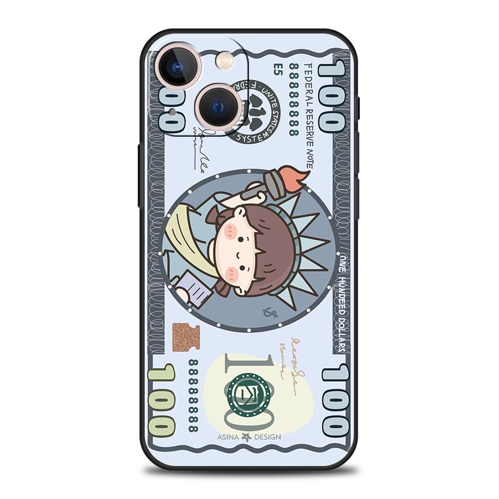 Cartoon Art Phone Case Cover for iPhone 17 16 15 14 13 12 11 Pro Max 17 Air Plus Shockproof Soft TPU Shell Fundas Capa Coque Bag