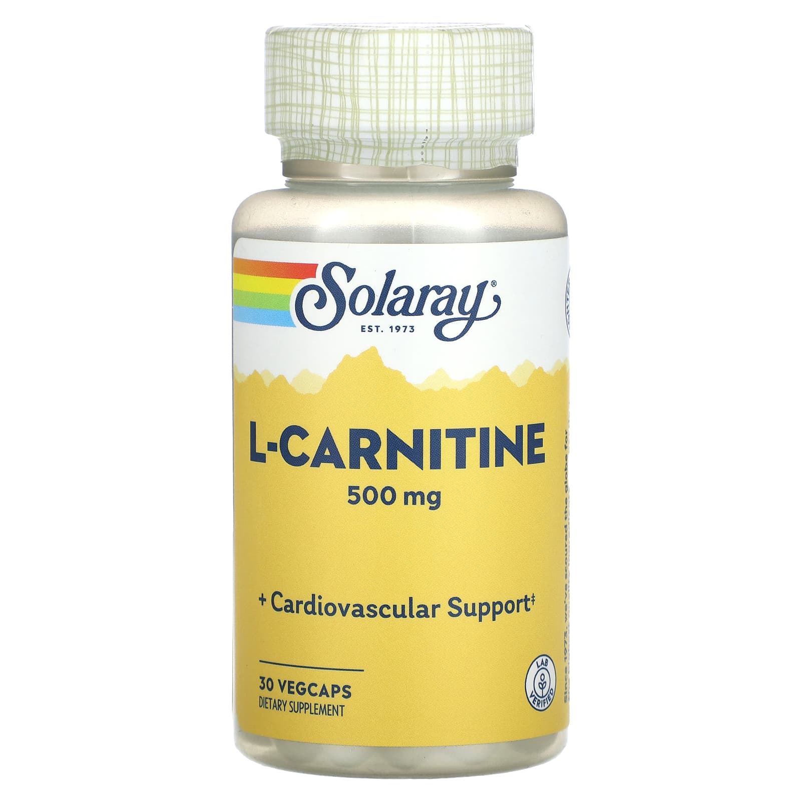 

L-Carnitine, 500Mg, 30 Veggie Caps