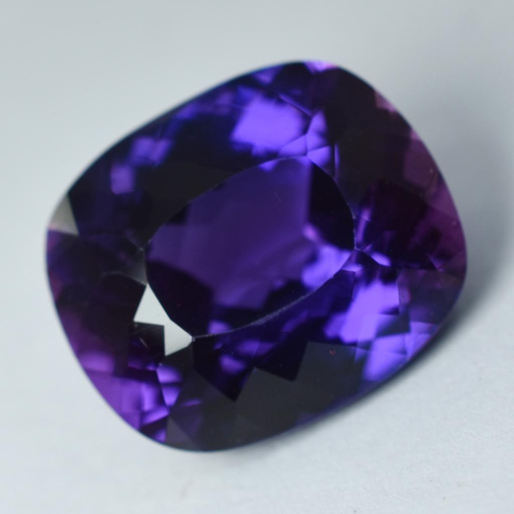 Rare Purple Tanzanite Cushion Cut 10.40 Carat Natural   Loose Gemstone