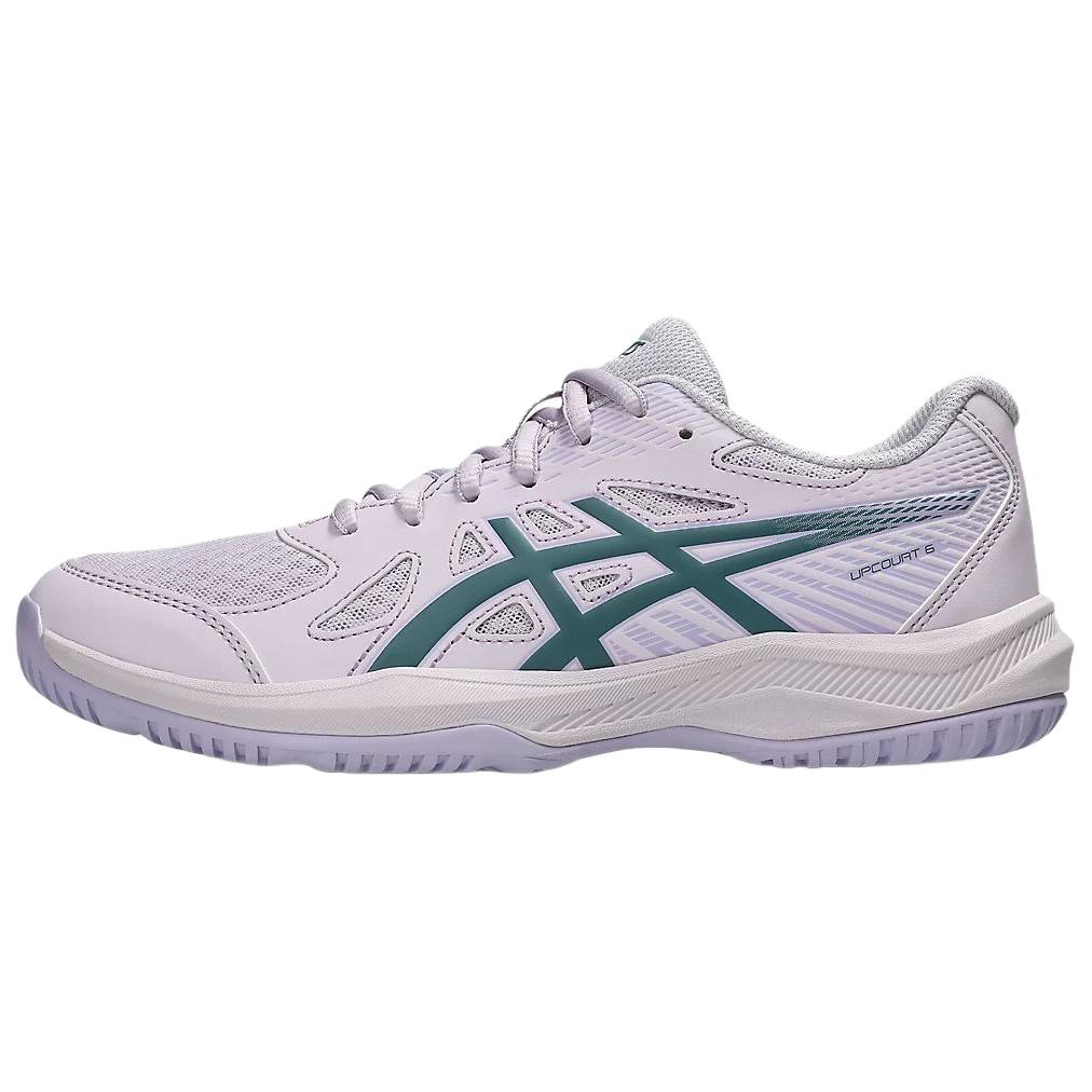 ASICS UPCOURT 6 Breathable Volleyball Shoes Women s Light Purple 36