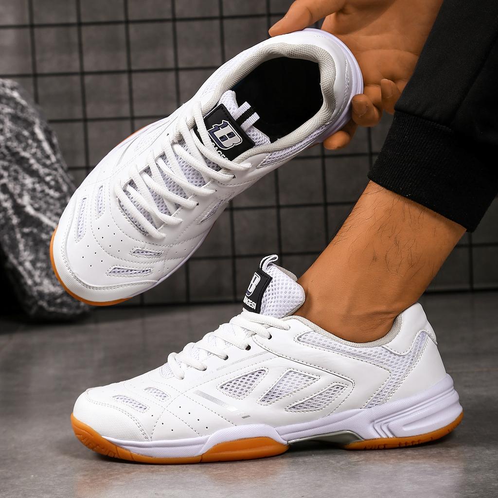 Volleyball Shoes Men's Outdoor Fitness Badminton Shoes Indoor Training Fencing Neutral Tennis Shoes Sizes 39-45