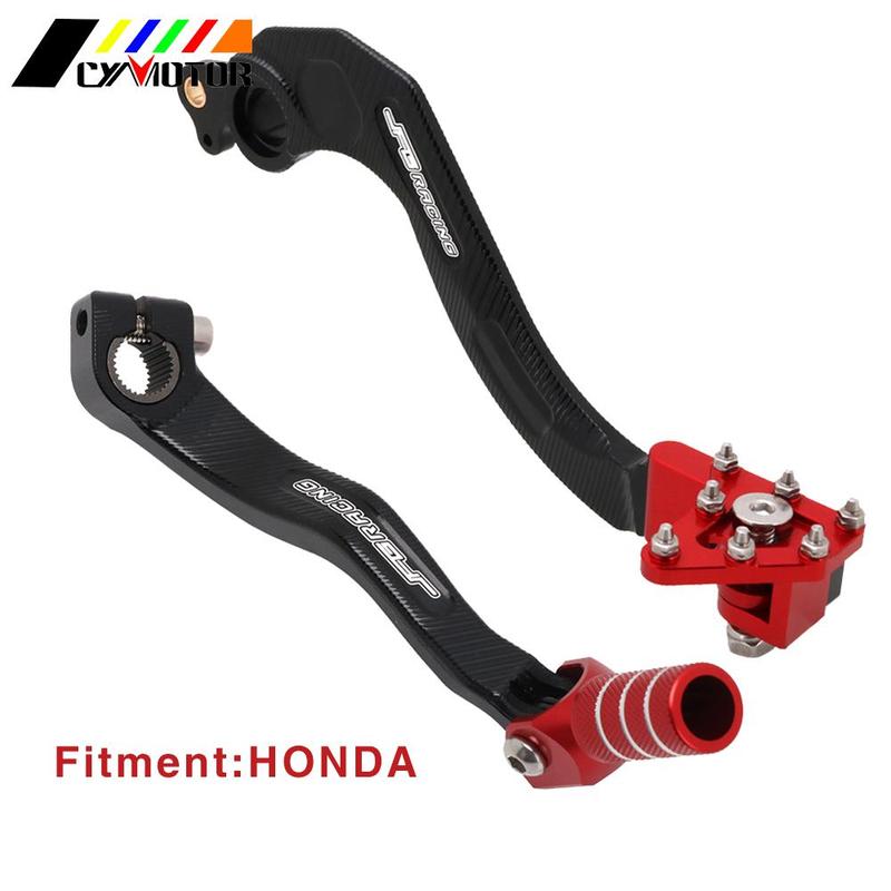 Motorrad CNC Faltbarer Schalthebel Schalthebelpedal Bremspedal Für HONDA CRF450R CRF250R CRF 450R 250R 250 450 R 230F 250RX