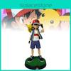 Niedliche Pikachu- und Ash-Figur, Sammlerstück, PVC-Modell, perfekt als Geschenk und Dekoration
