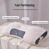 "Water Cube Washable Neck Spa Massage Pillow for Home or Dorm - One Pair"
