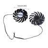 2Pcs PLD09210B12HH 85mm 4Pin Video Card Cooling Fan For GTX1660S Graphics Card Coolers Fan Accessories Replacement
