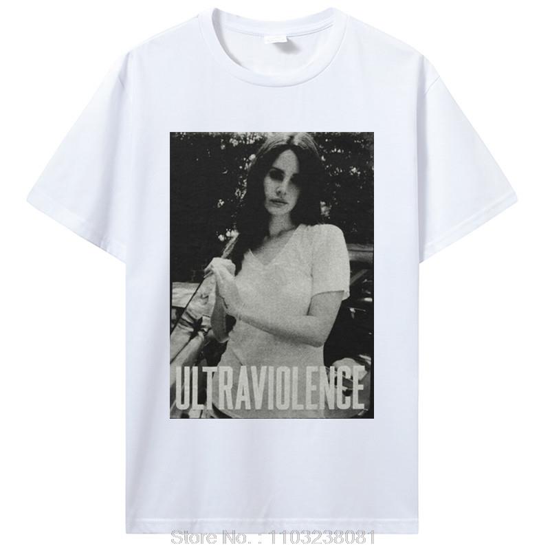 Lana Del Rey Ultraviolence T Shirt Snow Tshirt Japanese Funny Gothic T Shirt Unisex Harajuku Aesthetic Cotton Tops Tees