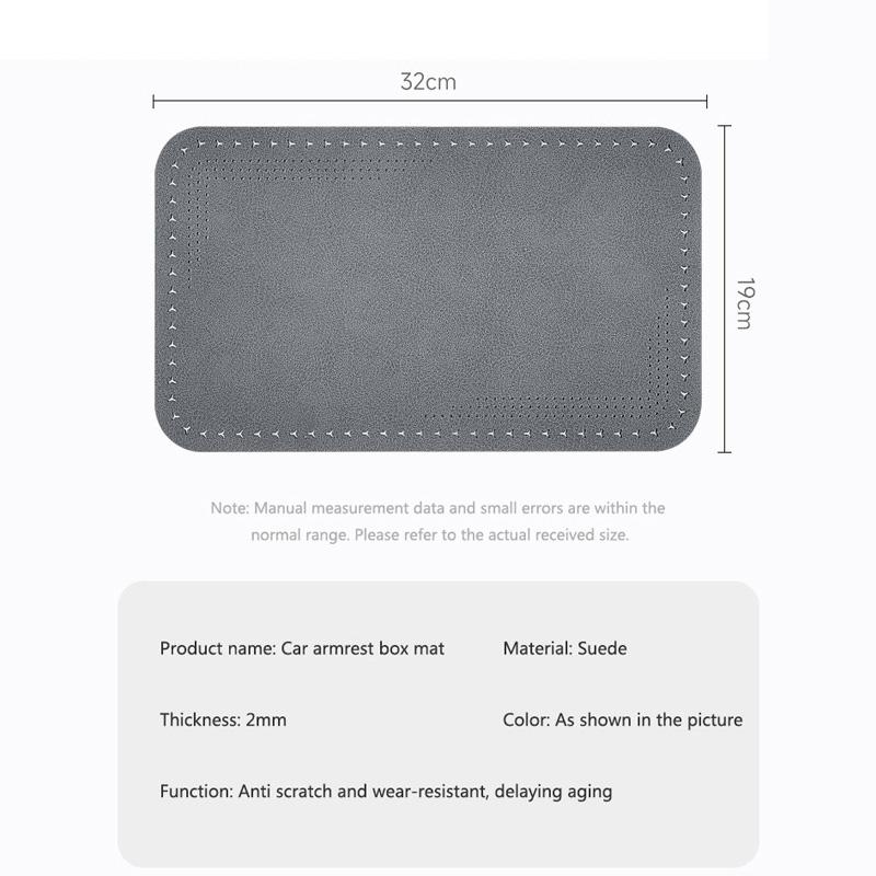 Car Armrest Pad Center Console Box Cover Protector Cushion For Volvo V60 V40 XC90 S60 XC60 EM90 V50 V70 S90 XC40 S80 T6 V90 EX30