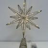 LED Wrought Iron Christmas Tree Topper Star Decoration