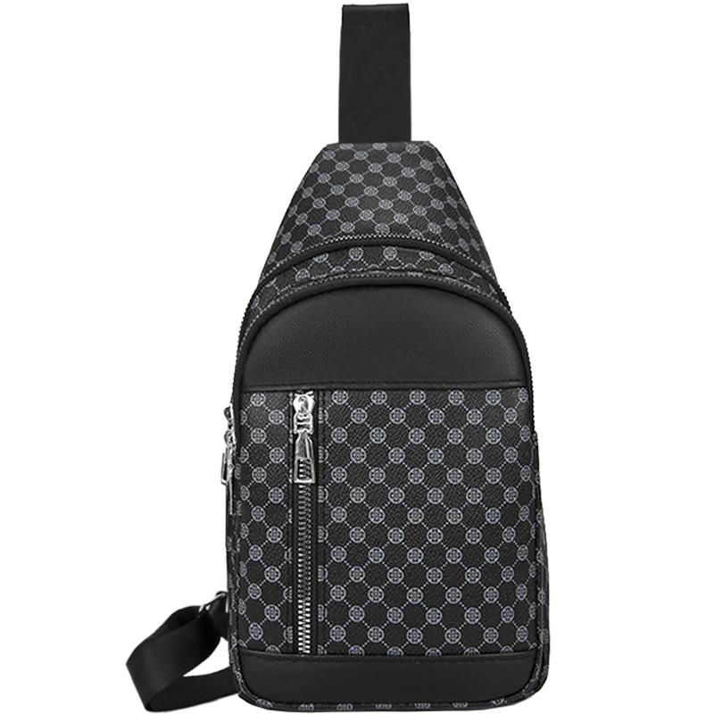 The neutral shoulder bag for men and women is suitable for travel and has multi-functional features.