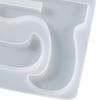 DIY Craft Phone Stand Mold Non-stick Quick Demoulding Easy Clean Casting Tool Reusable Epoxy Resin Casting Mold for Gift