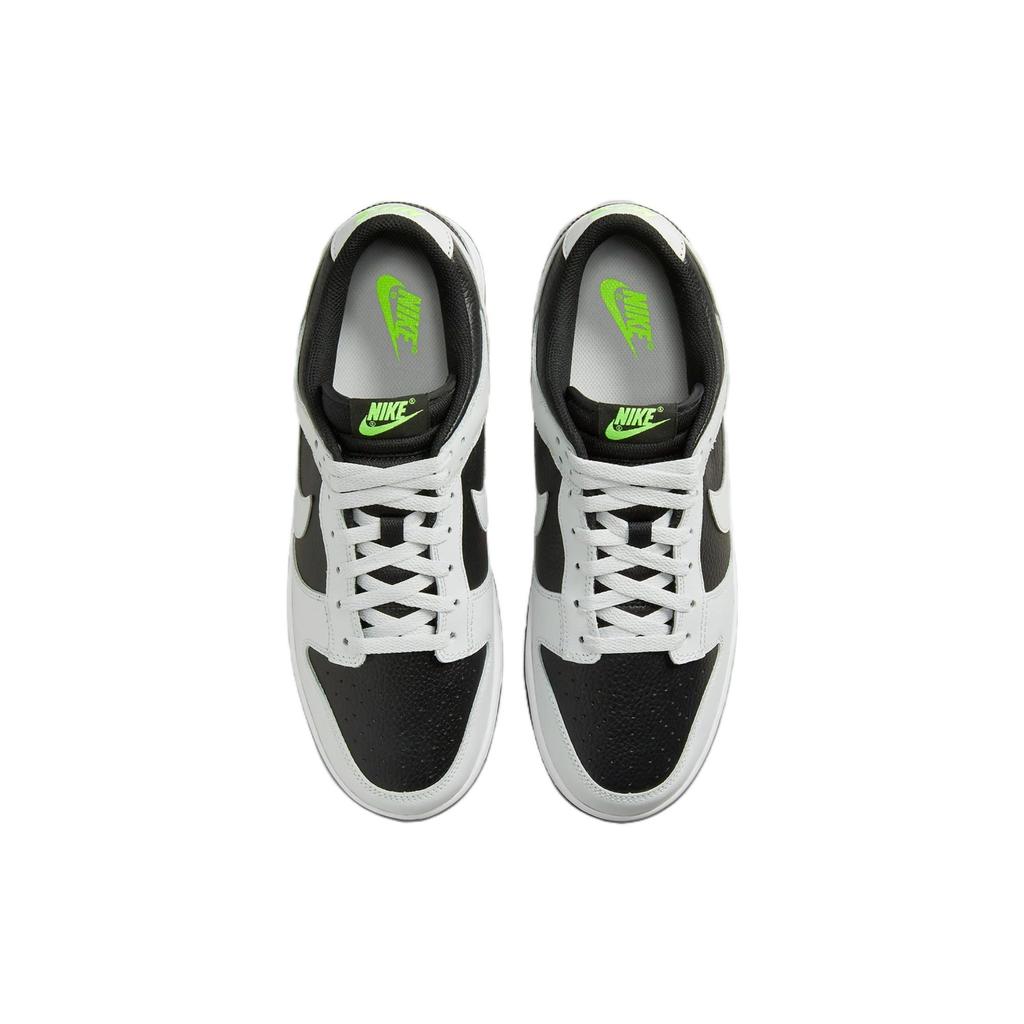 Nike Dunk Low Reverse Panda Neon Scarpe da ginnastica da uomo Bianche Nere Volt FD9756-001