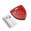 Car Front Grille Emblem Metal Badge Decoration for Peugeot 106 107 108 206 207 208 301 306 307 308 407 M408 508 2008 3008 4008