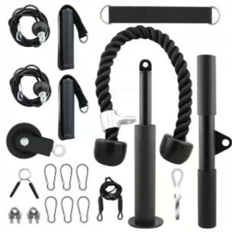 WEZHO Lat Pulldown Cable Attachment Kit CN Plug (adapter Included)